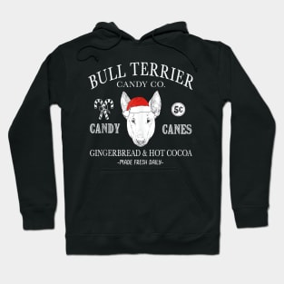 Funny Santa Bull Terrier - Vintage Holiday Hoodie